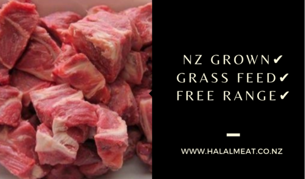FRESH LAMB DICE WITH BONE