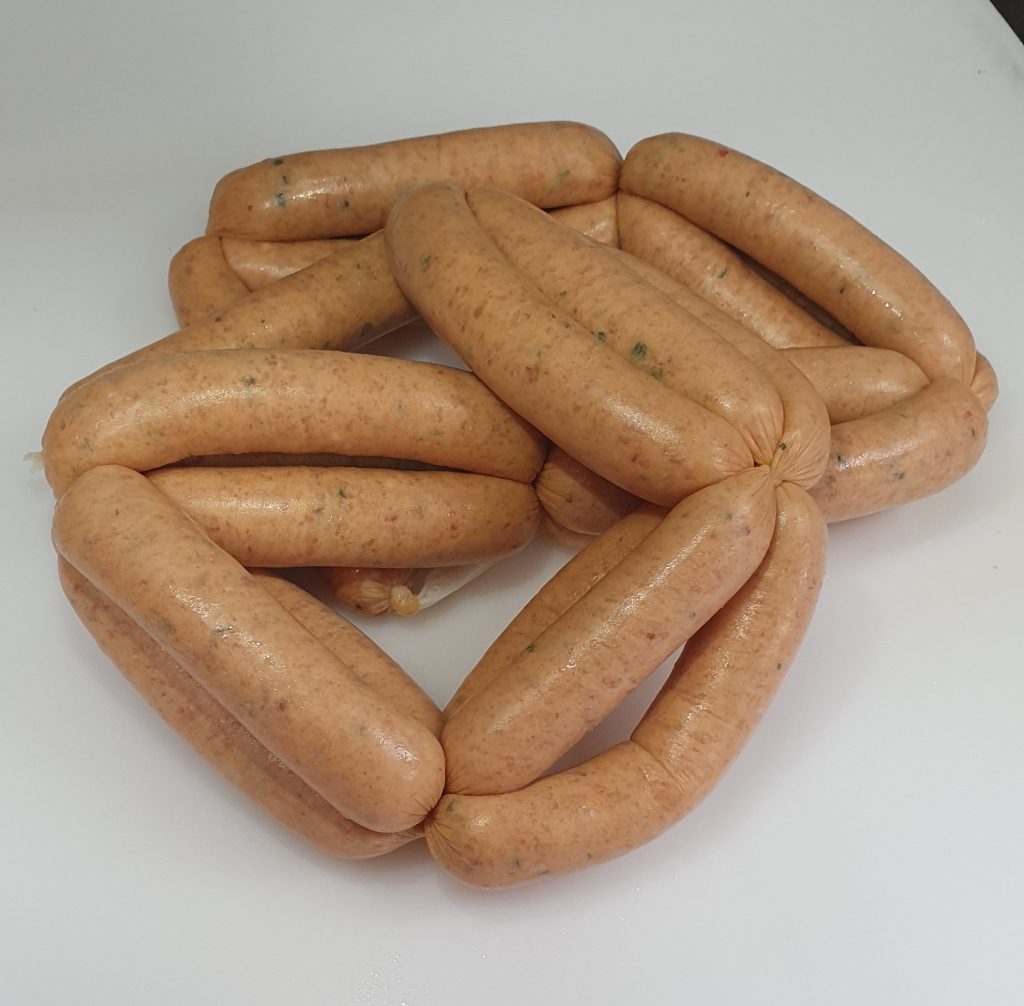 SPICY CHICKEN SAUSAGE - AH Meat