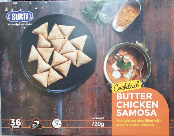 BUTTER CHICKEN SAMOSA(36 PIECES)