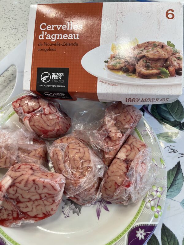 LAMB BRAIN (FROZEN)APROX 500/550gm