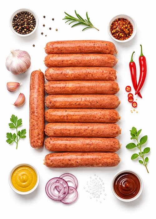 1x 500g mild lamb sausage