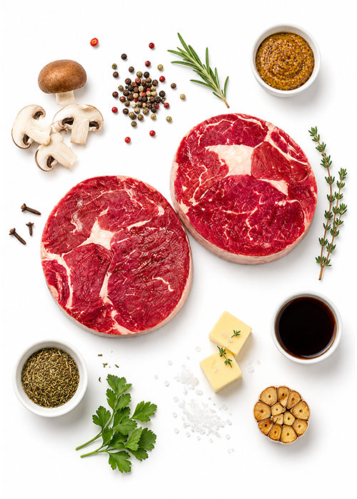 2x 190-200gm beef scotch fillet