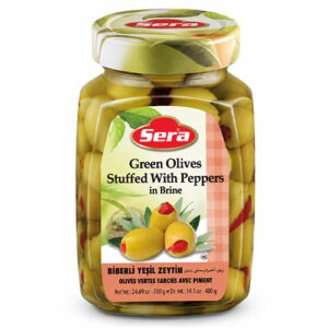 Green Olive  Stuff with Peppers
