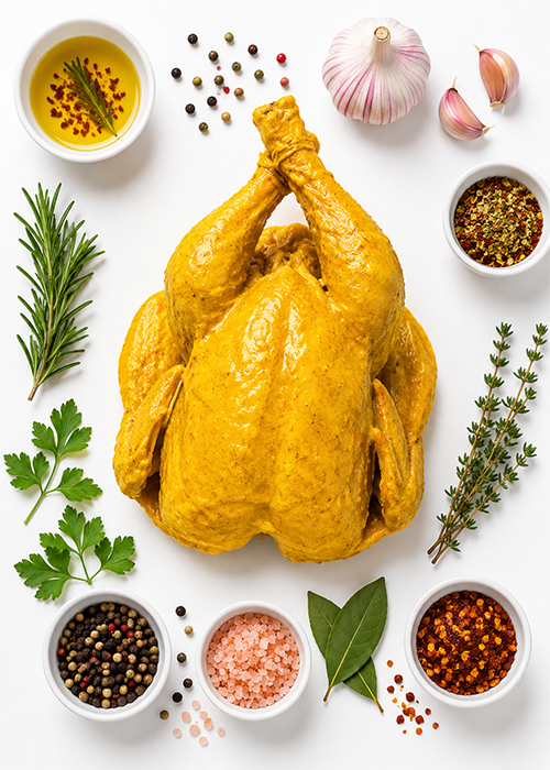 1x Mexican whole chicken